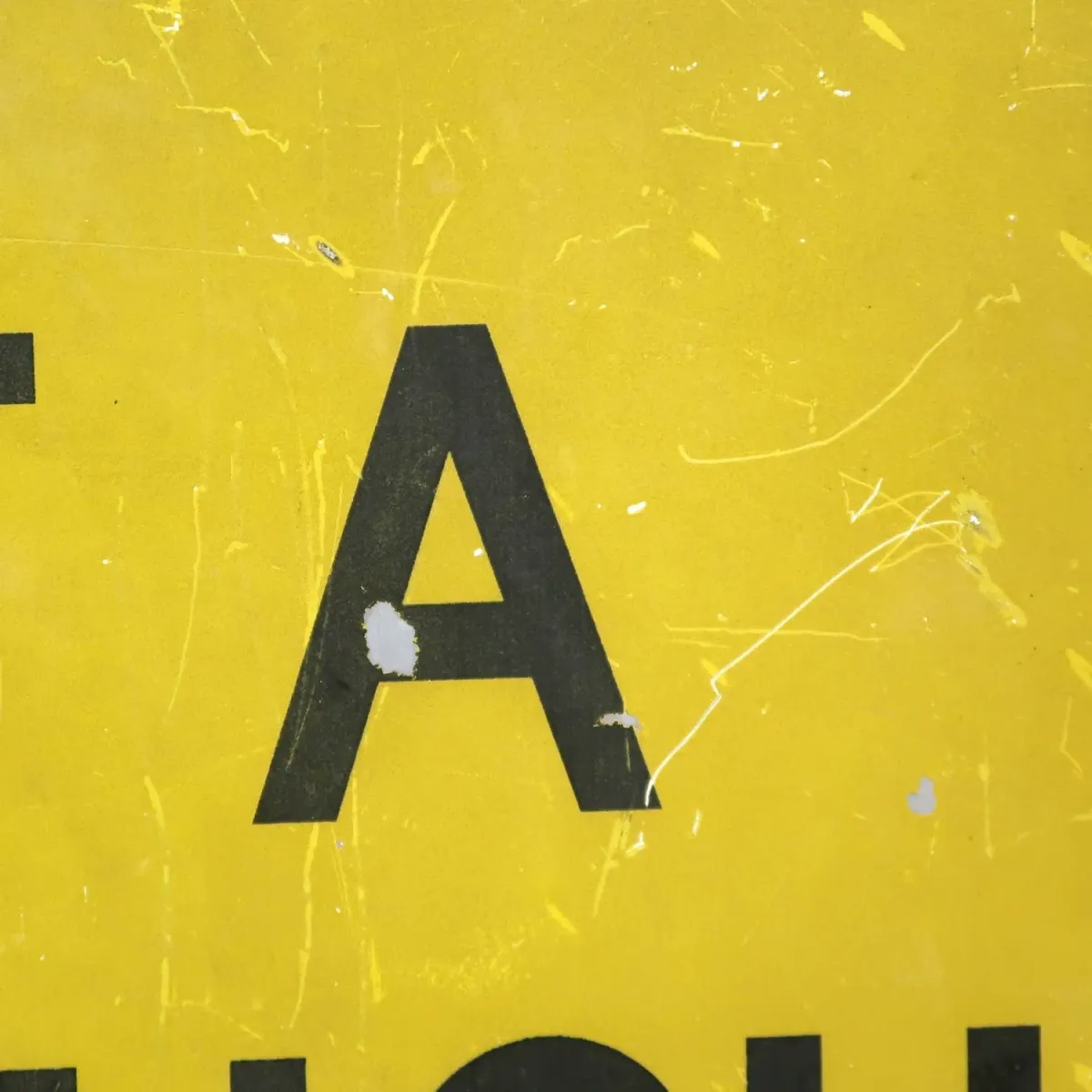 NOT A THROUGH STREET ビンテージ ロードサイン