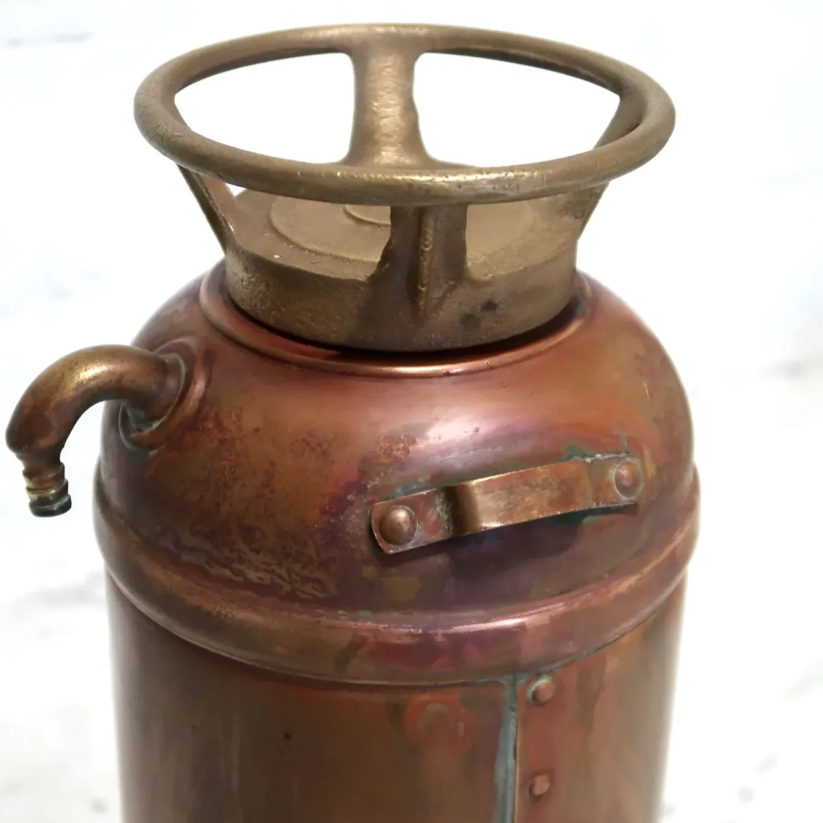 ビンテージ 消火器 銅×真鍮