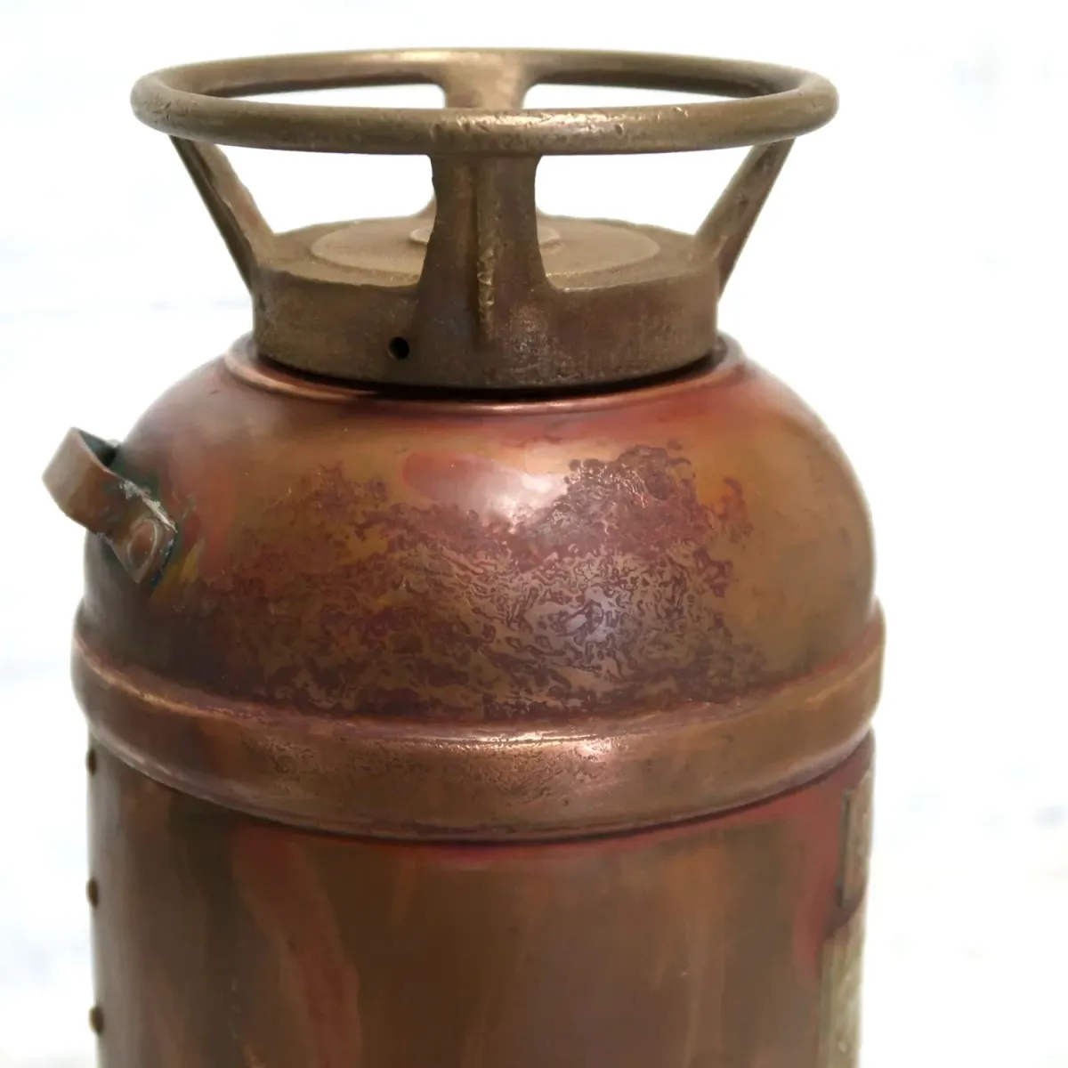 ビンテージ 消火器 銅×真鍮