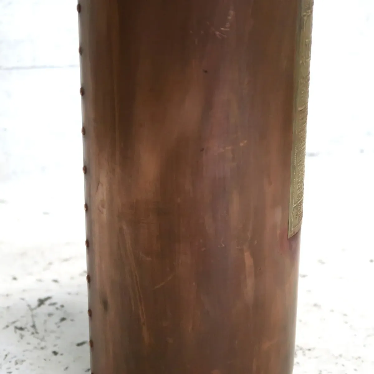 ビンテージ 消火器 銅×真鍮