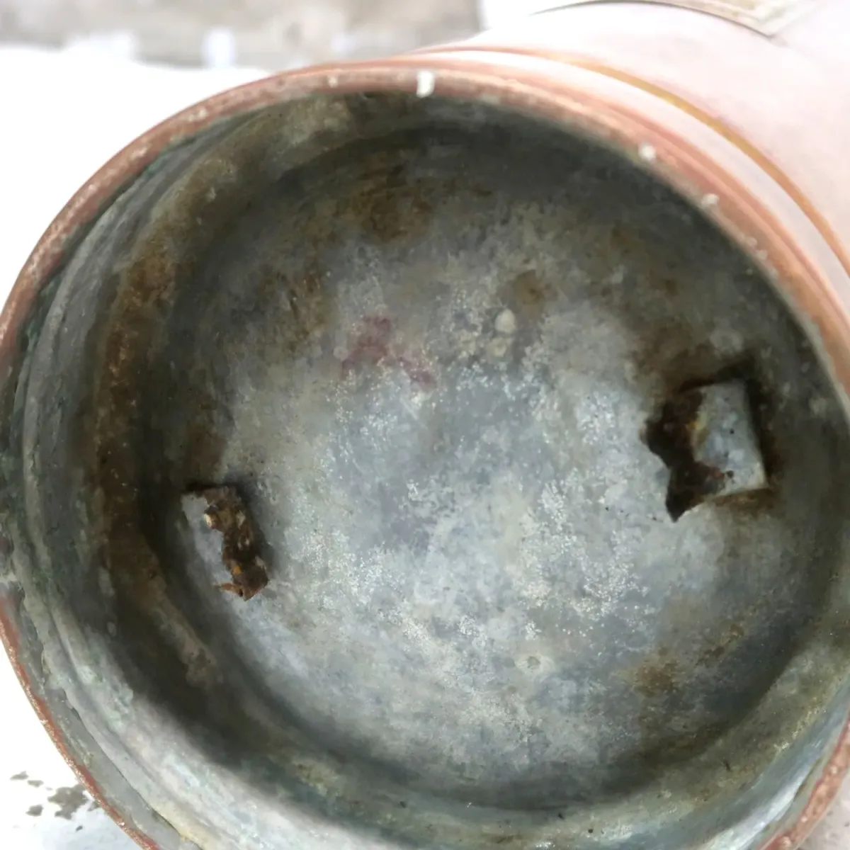 ビンテージ 消火器 銅×真鍮