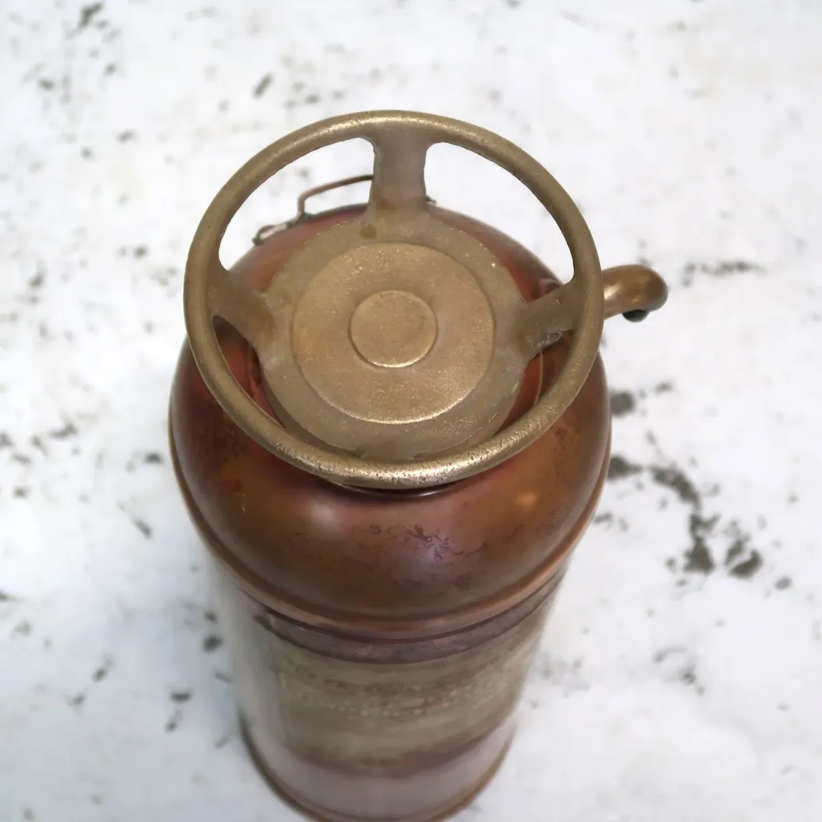 ビンテージ 消火器 銅×真鍮