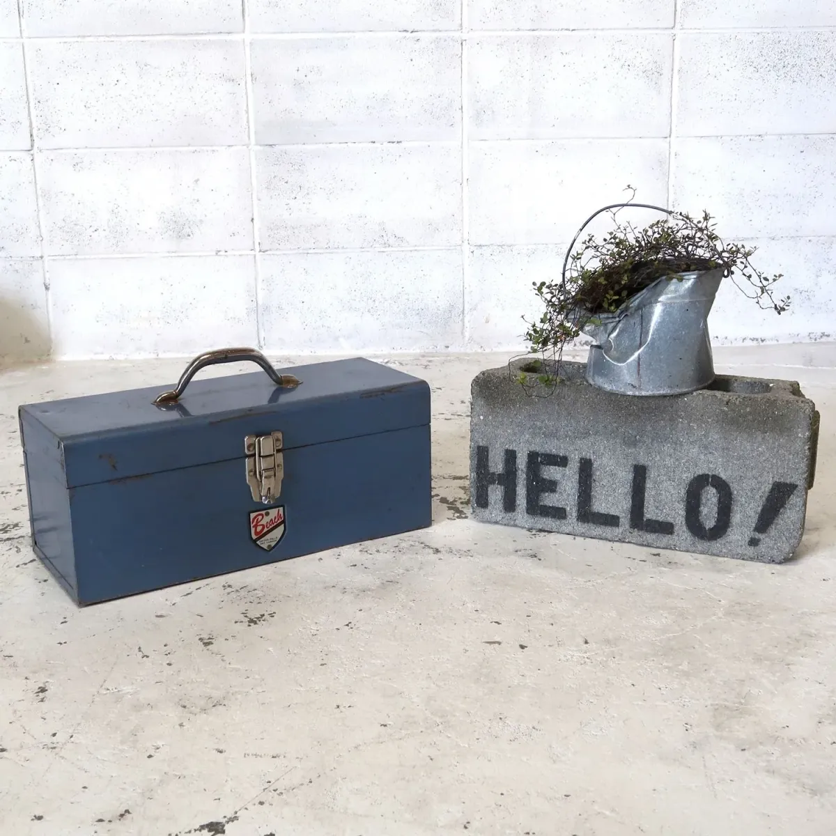 Beach ビンテージ ツールボックス