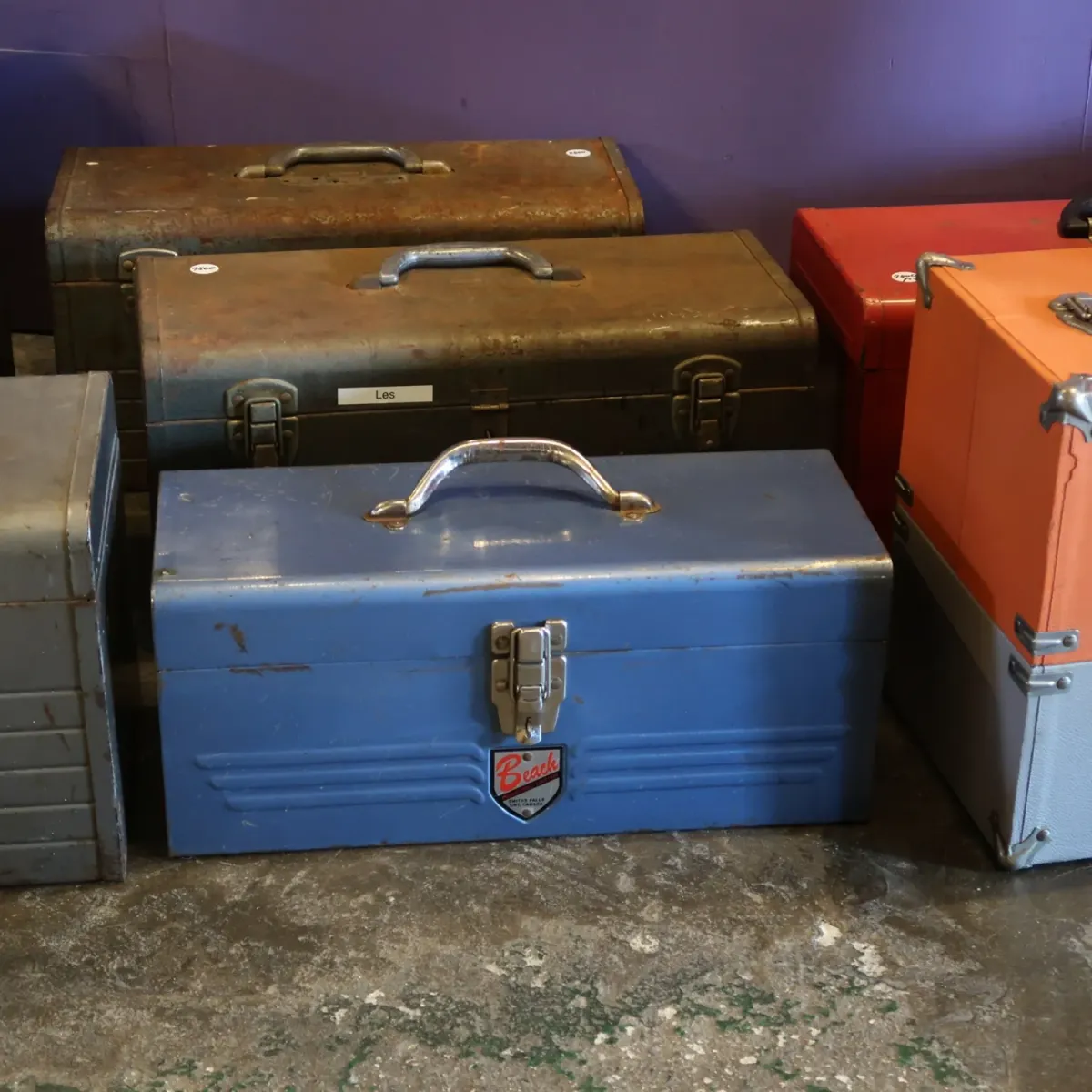 Beach ビンテージ ツールボックス