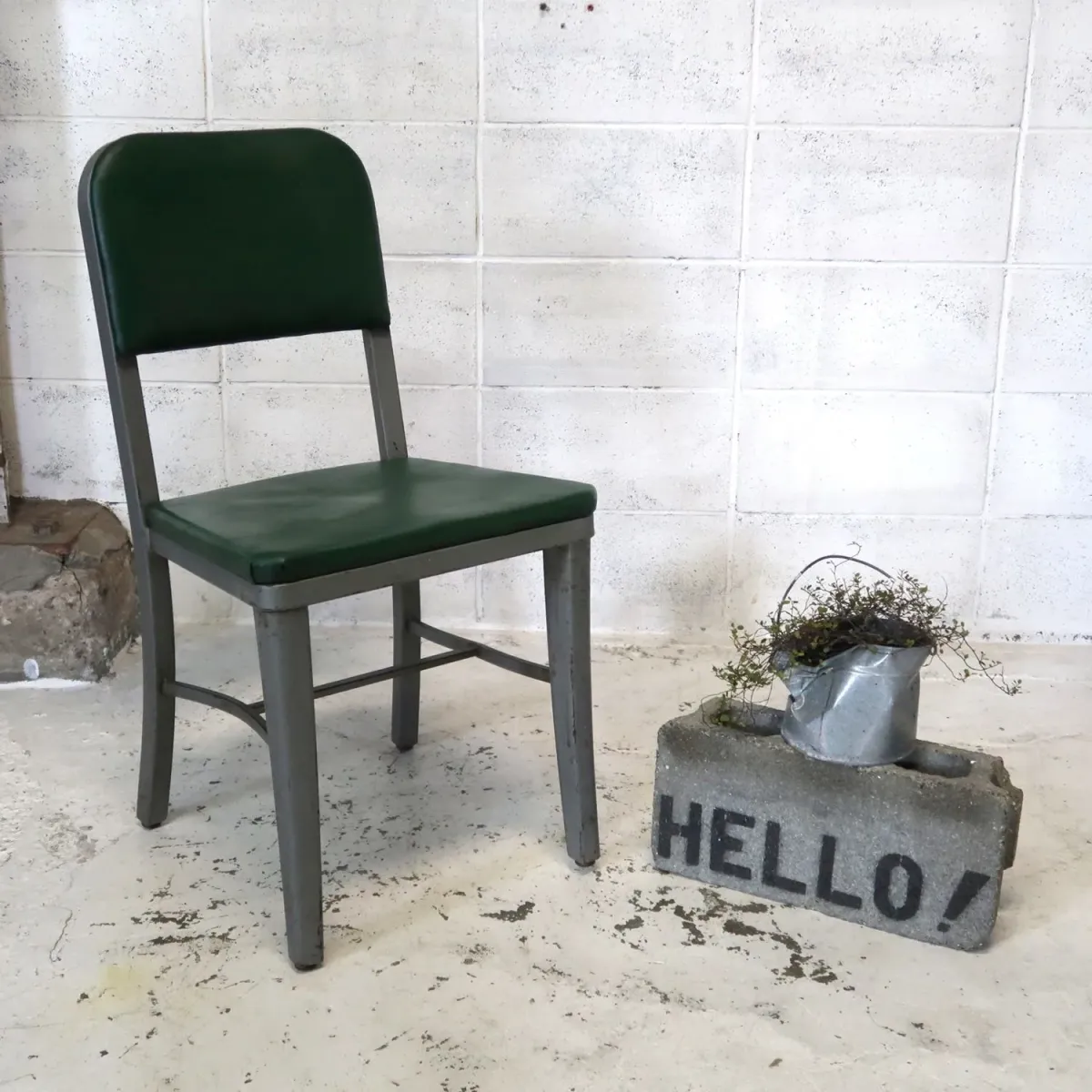 STEELCASE ビンテージ メタルチェア