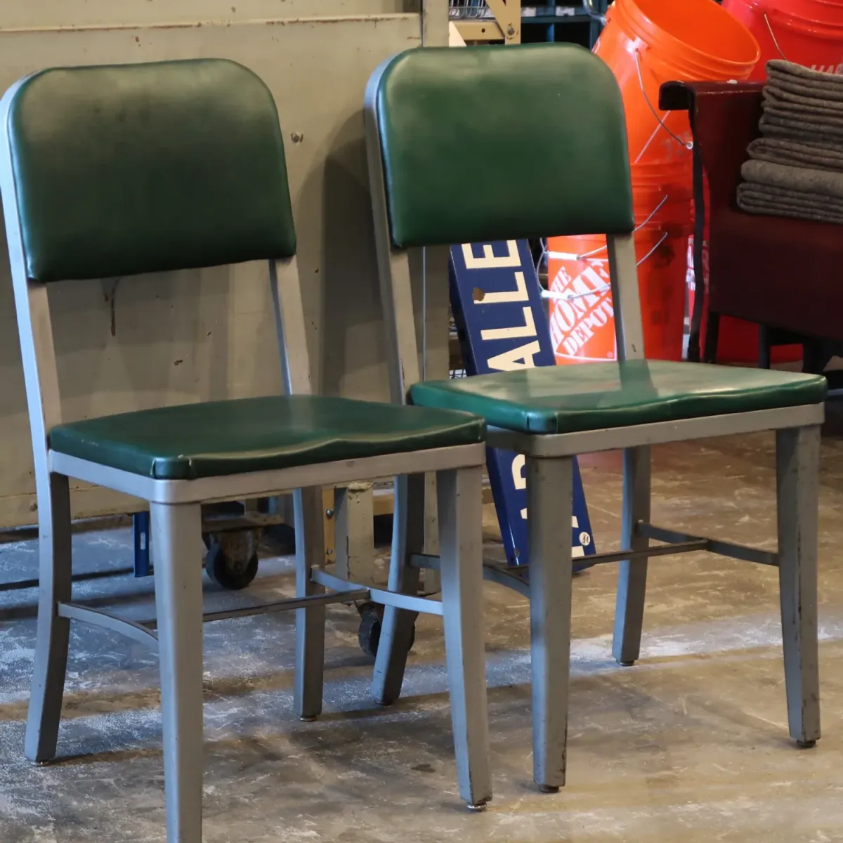 STEELCASE ビンテージ メタルチェア