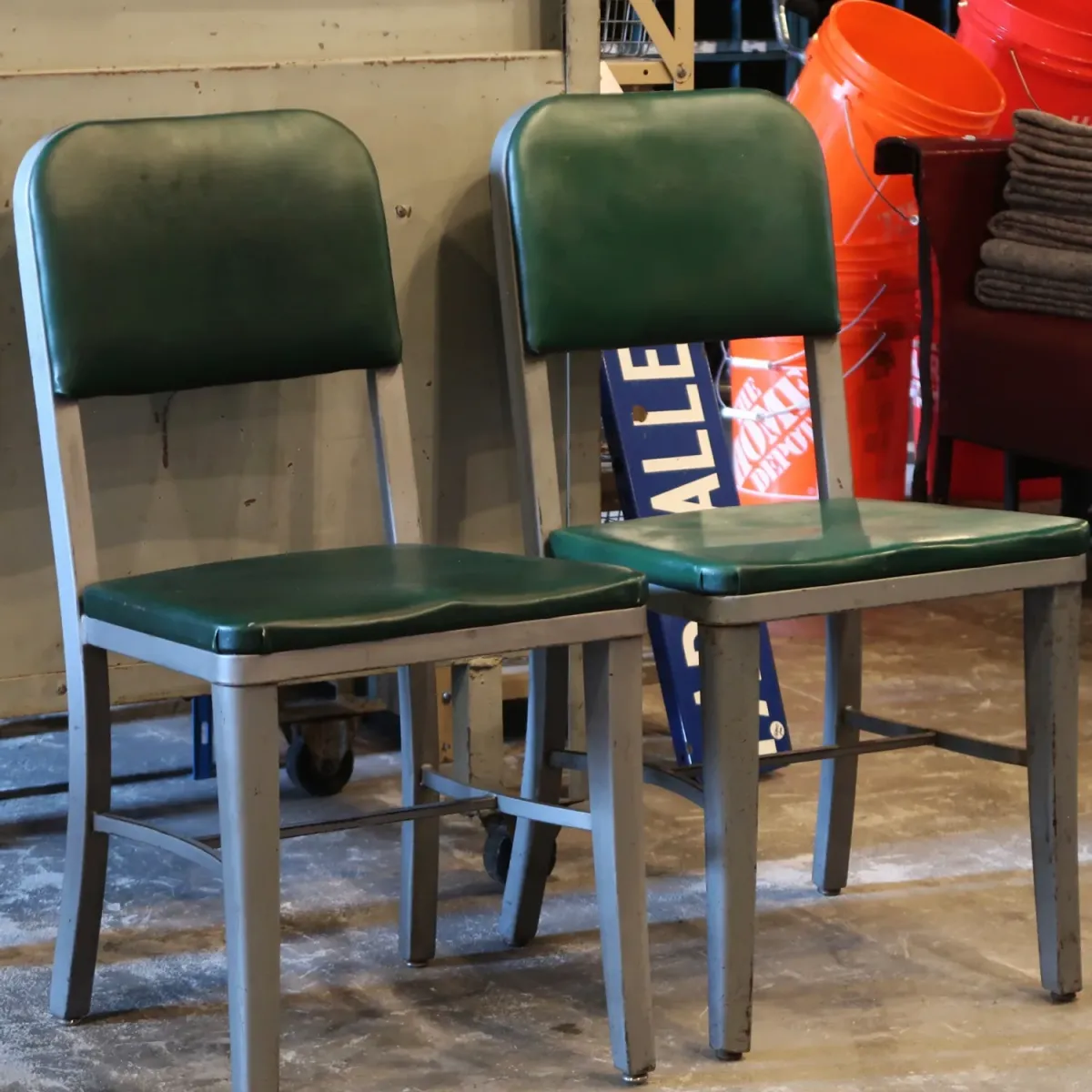 STEELCASE ビンテージ メタルチェア