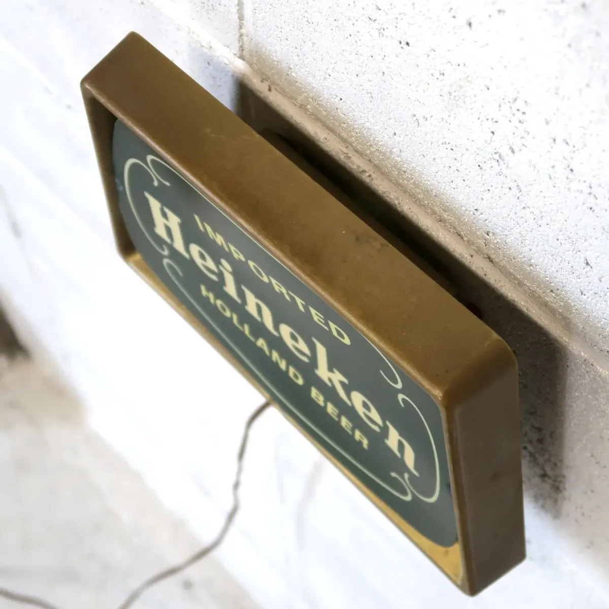 Heineken ビンテージ ライトサイン