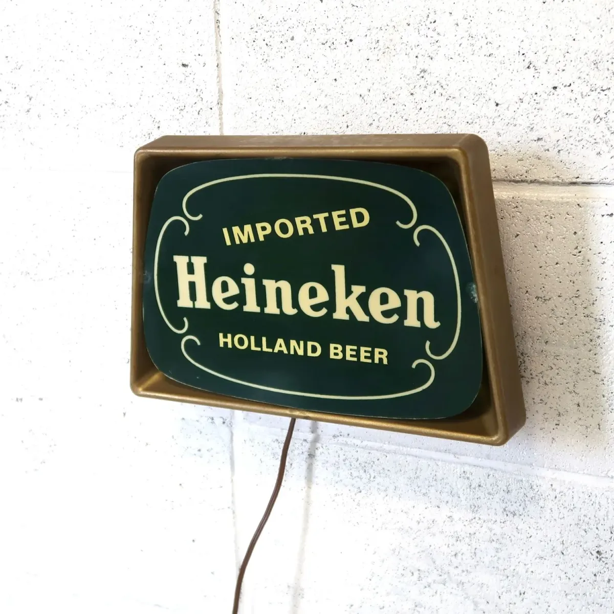 Heineken ビンテージ ライトサイン