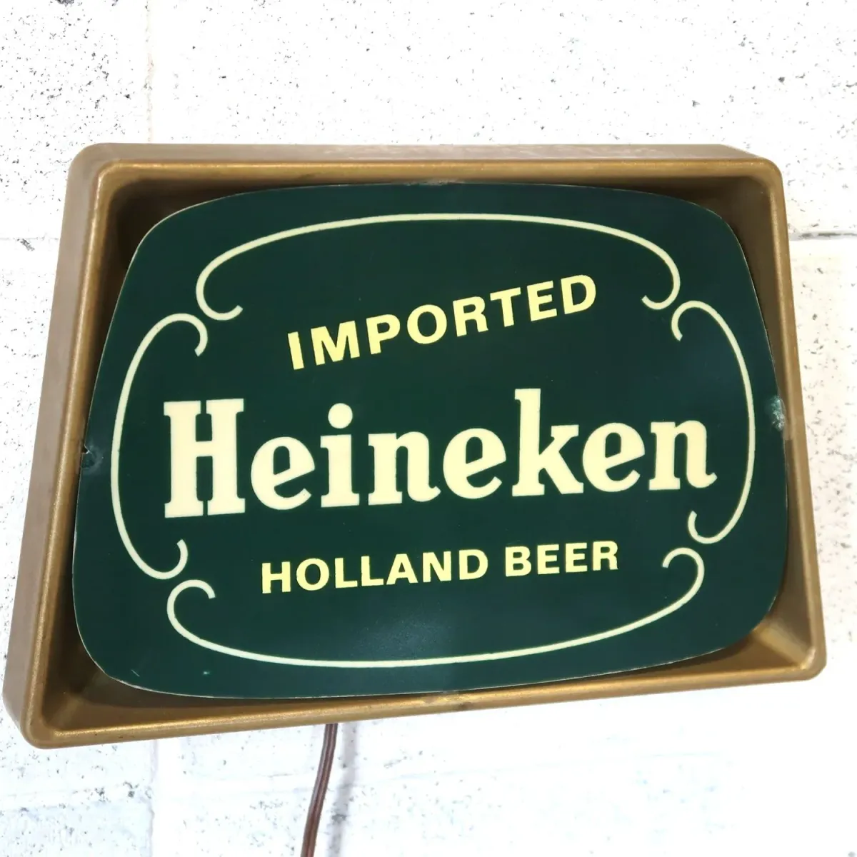 Heineken ビンテージ ライトサイン