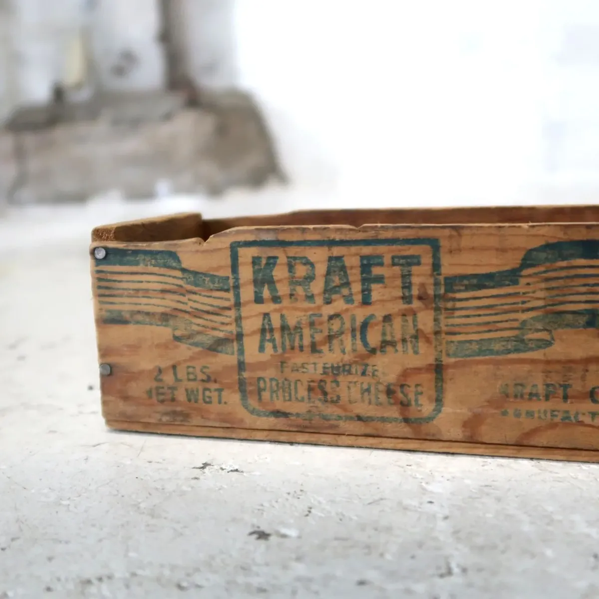 ビンテージ ミニウッドボックス