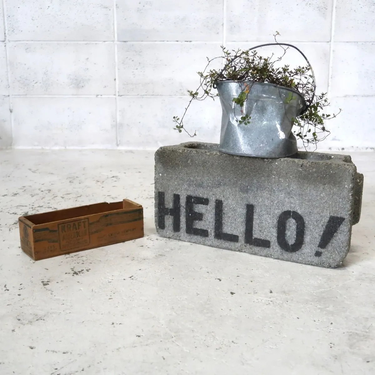 ビンテージ ミニウッドボックス