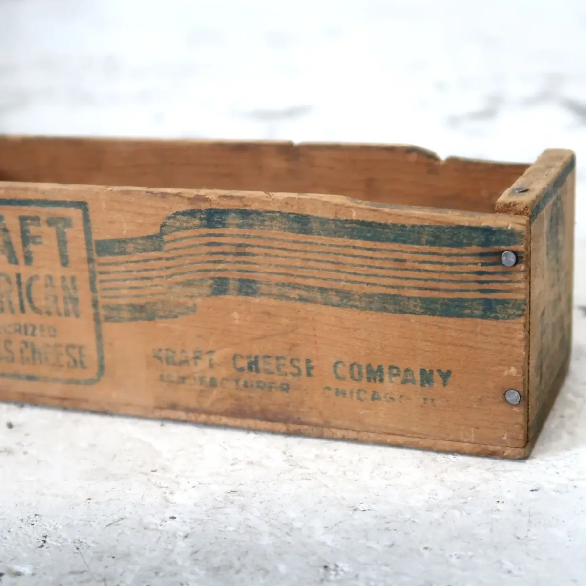 ビンテージ ミニウッドボックス