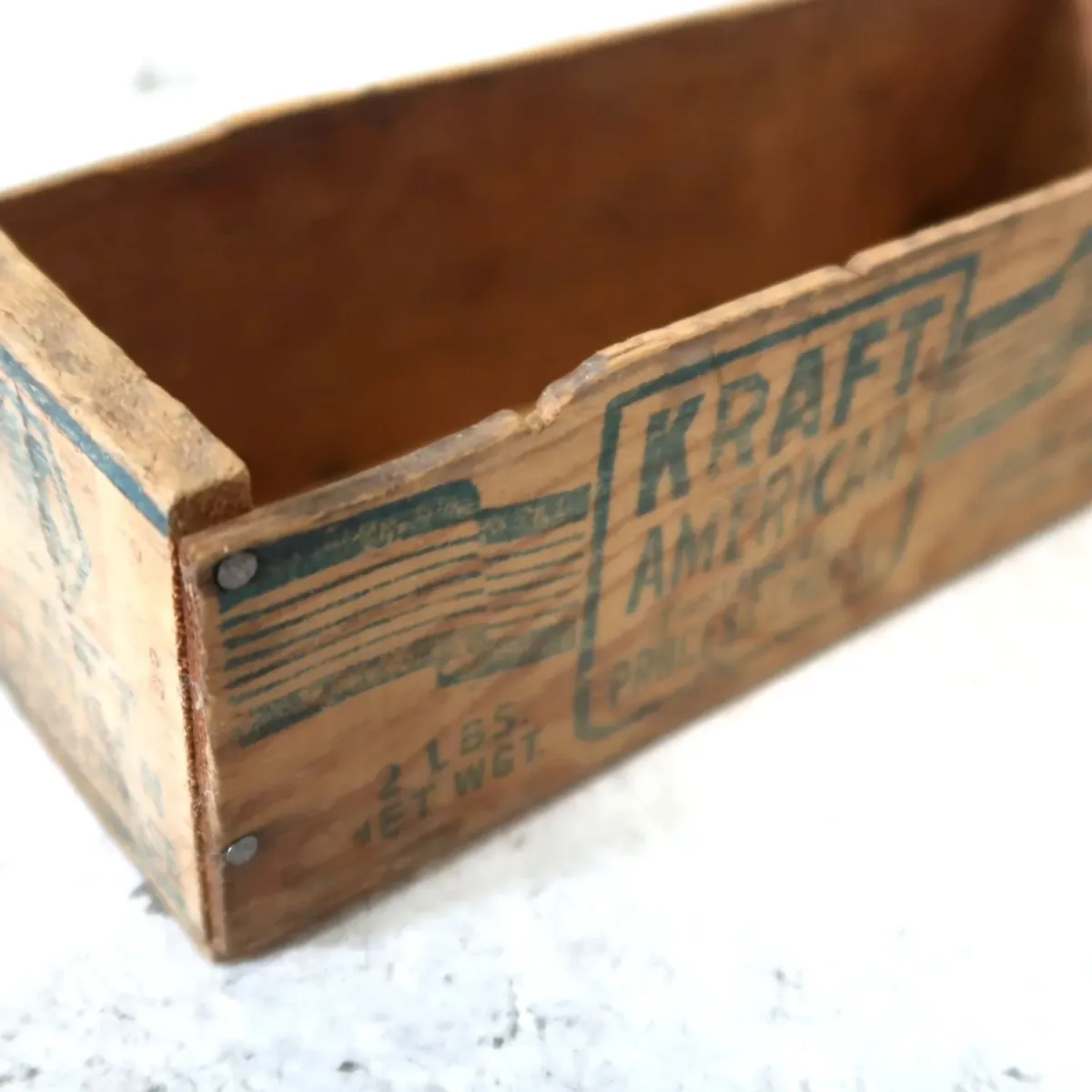 ビンテージ ミニウッドボックス