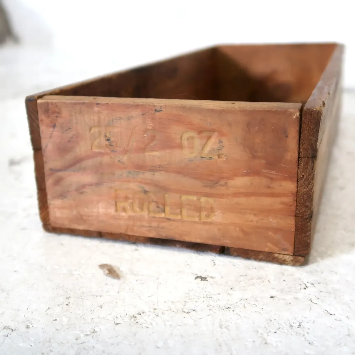 ビンテージ ミニウッドボックス