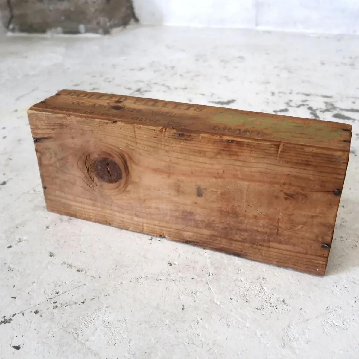 ビンテージ ミニウッドボックス