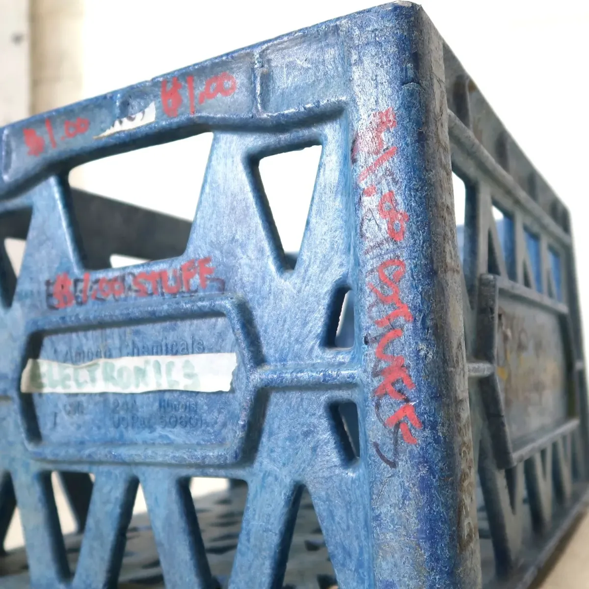 Knudsen ビンテージ ボックス ミルククレート