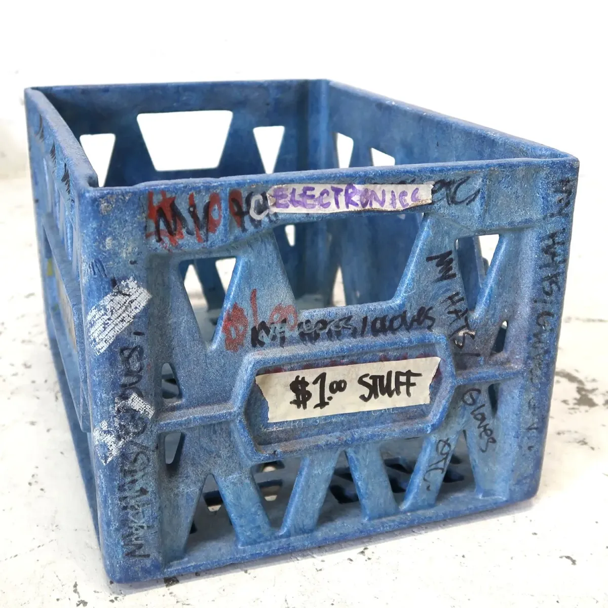 Knudsen ビンテージ ボックス ミルククレート