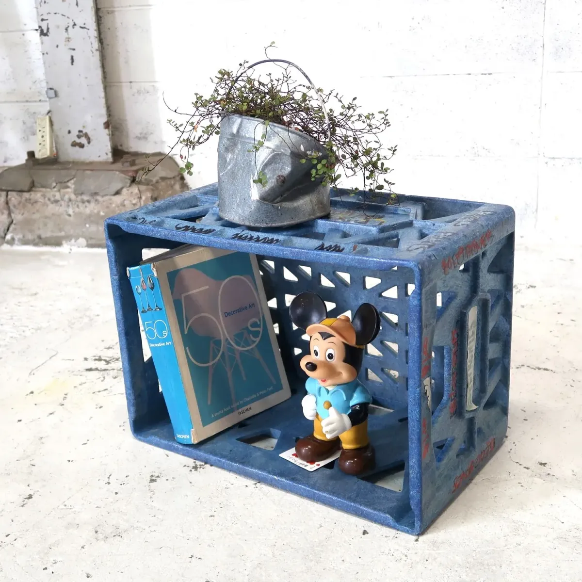 Knudsen ビンテージ ボックス ミルククレート