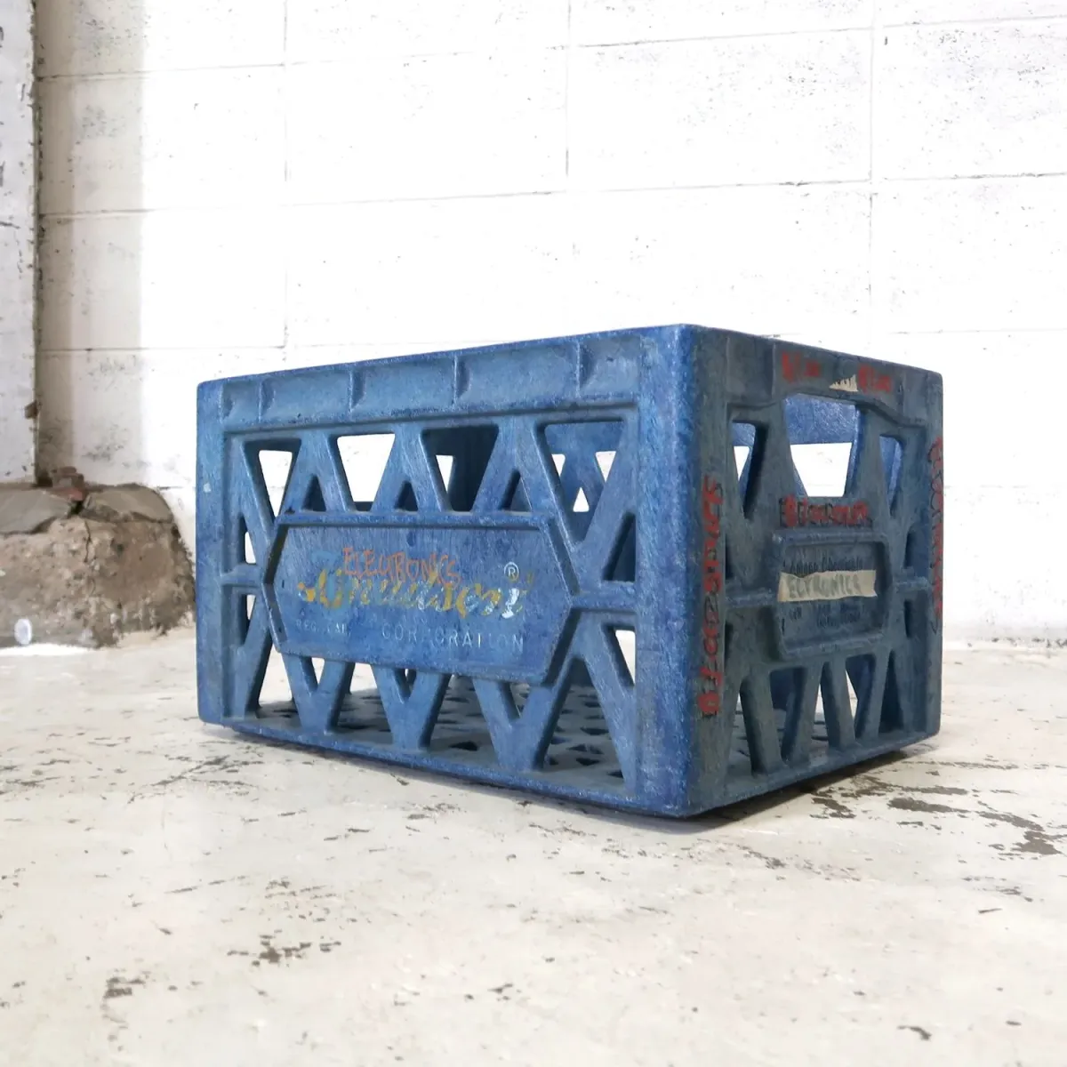 Knudsen ビンテージ ボックス ミルククレート