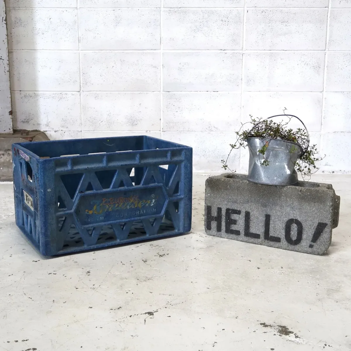 Knudsen ビンテージ ボックス ミルククレート