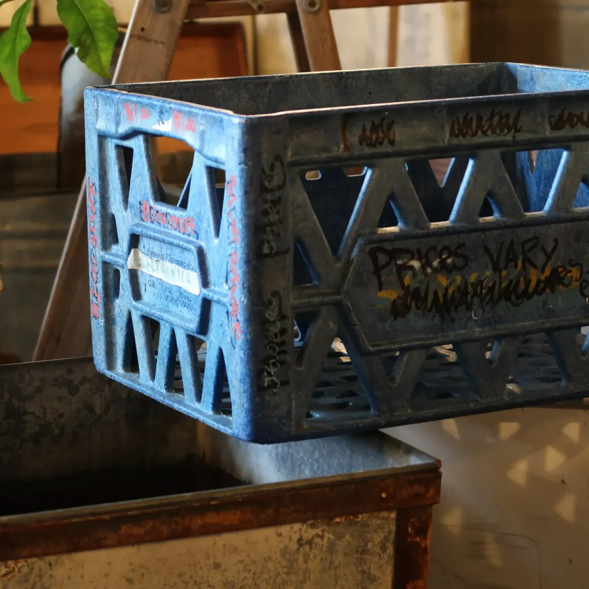 Knudsen ビンテージ ボックス ミルククレート