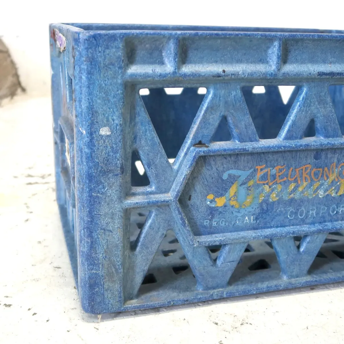 Knudsen ビンテージ ボックス ミルククレート