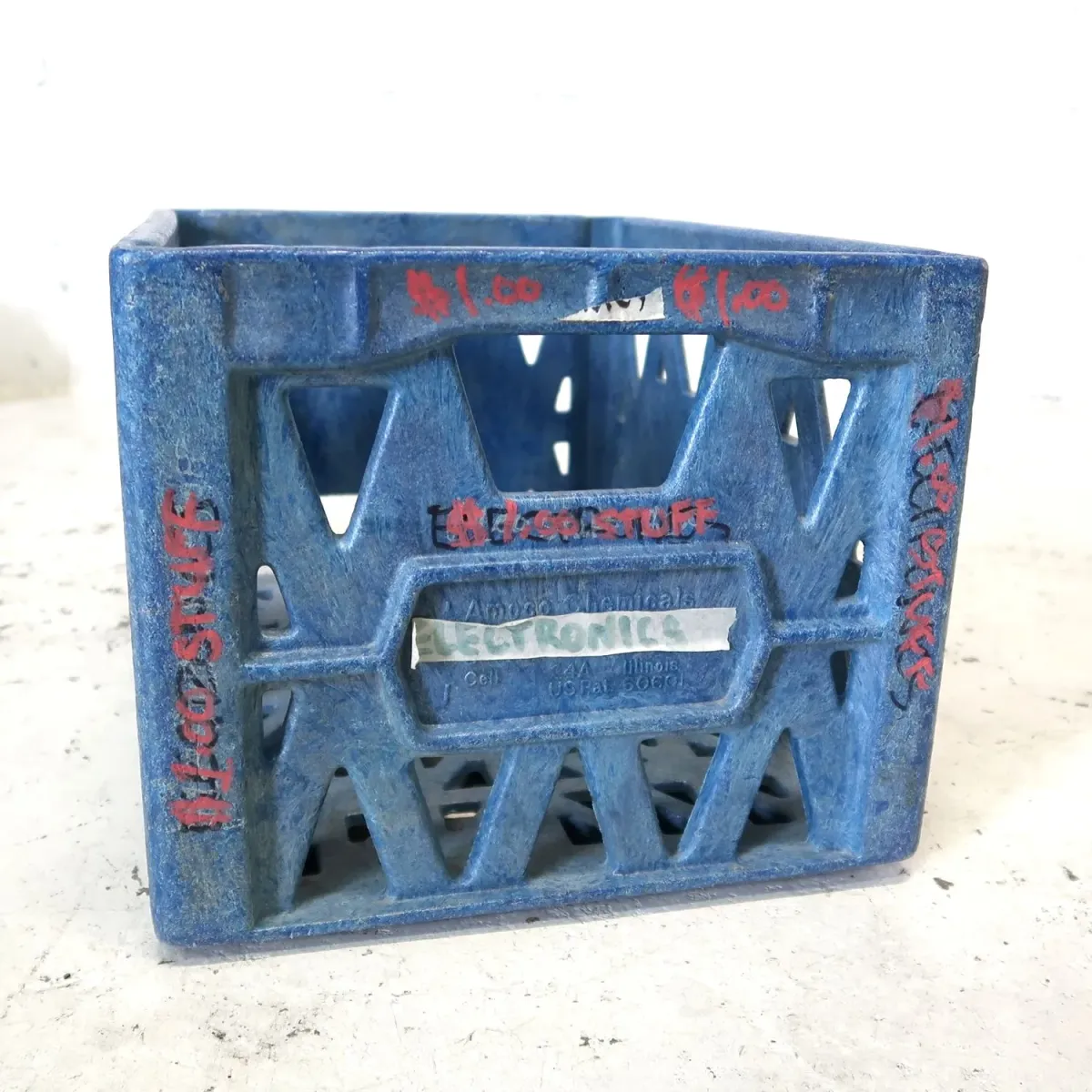 Knudsen ビンテージ ボックス ミルククレート