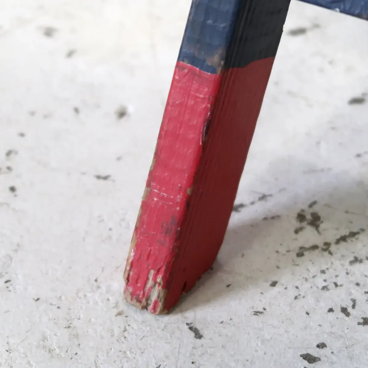 ビンテージ ウッドステップラダー