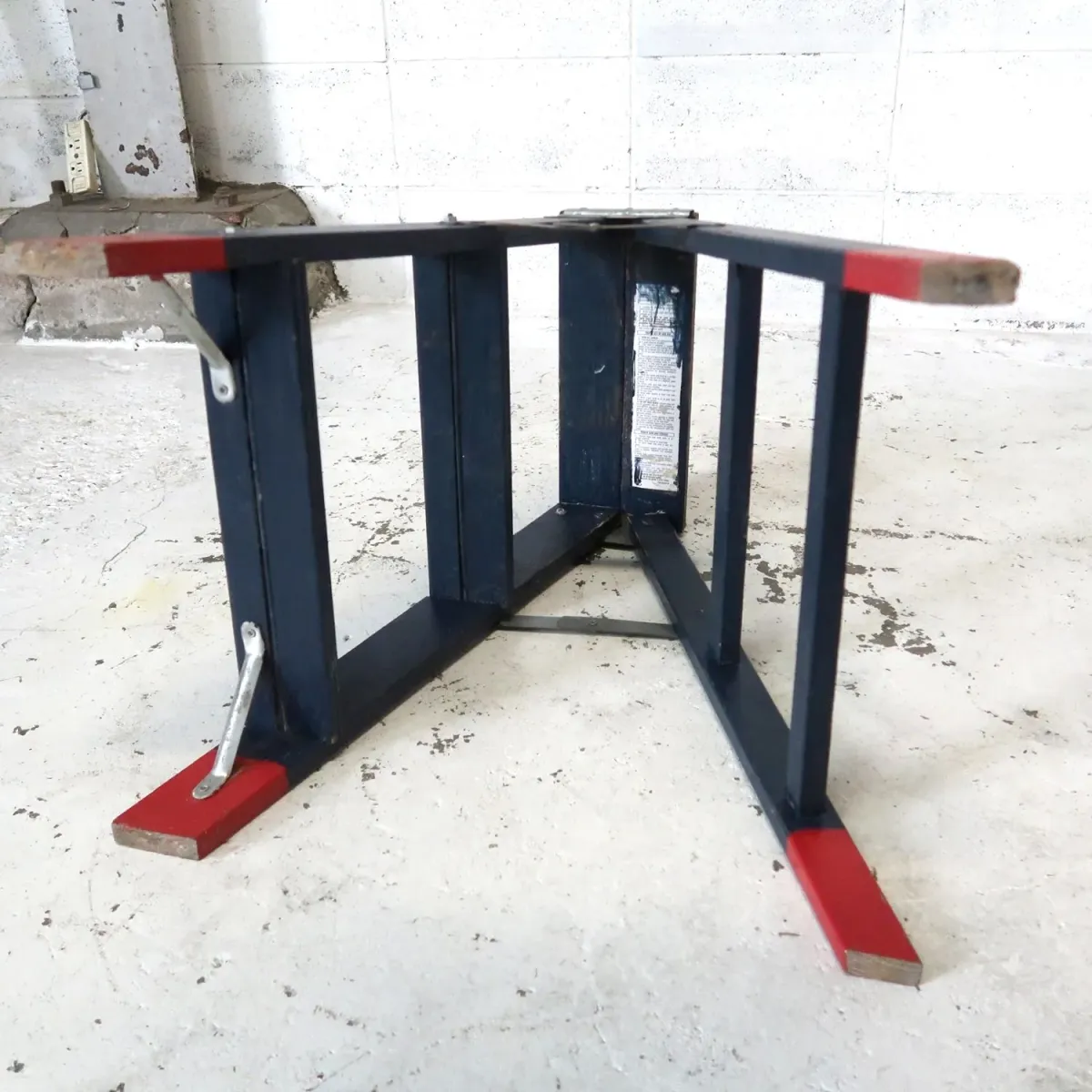 ビンテージ ウッドステップラダー