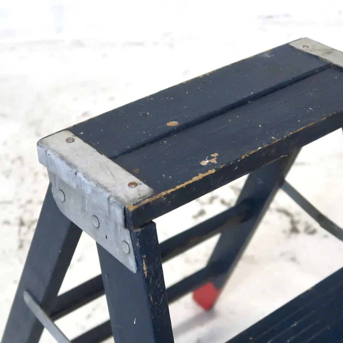 ビンテージ ウッドステップラダー