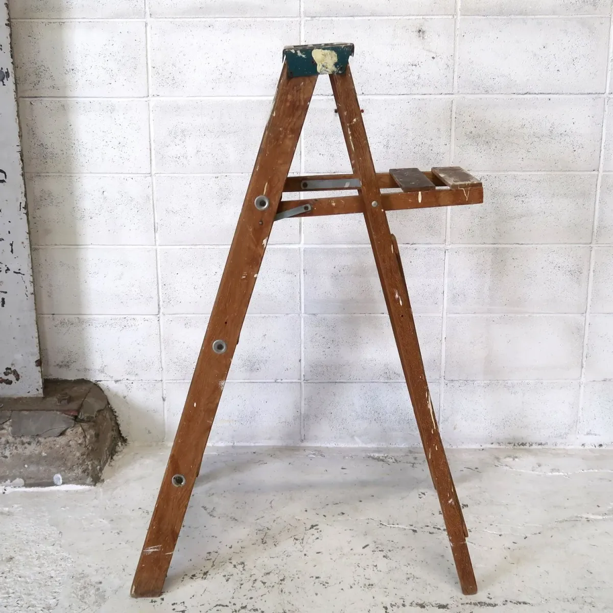 ビンテージ ウッドラダー