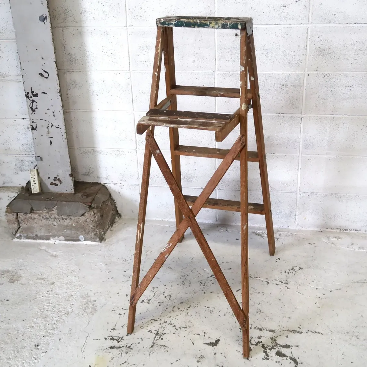 ビンテージ ウッドラダー