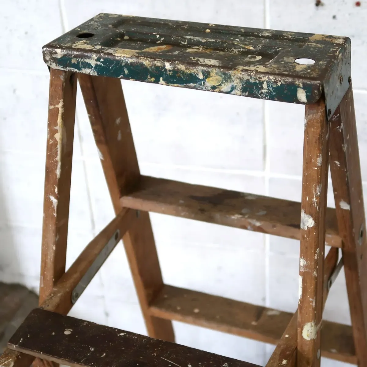 ビンテージ ウッドラダー