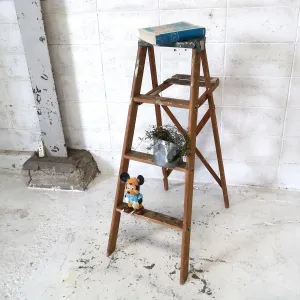 ビンテージ ウッドラダー