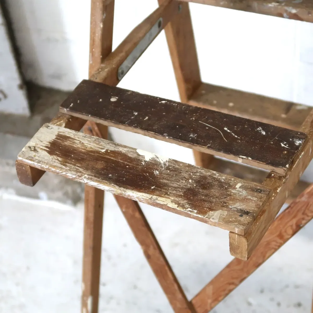 ビンテージ ウッドラダー