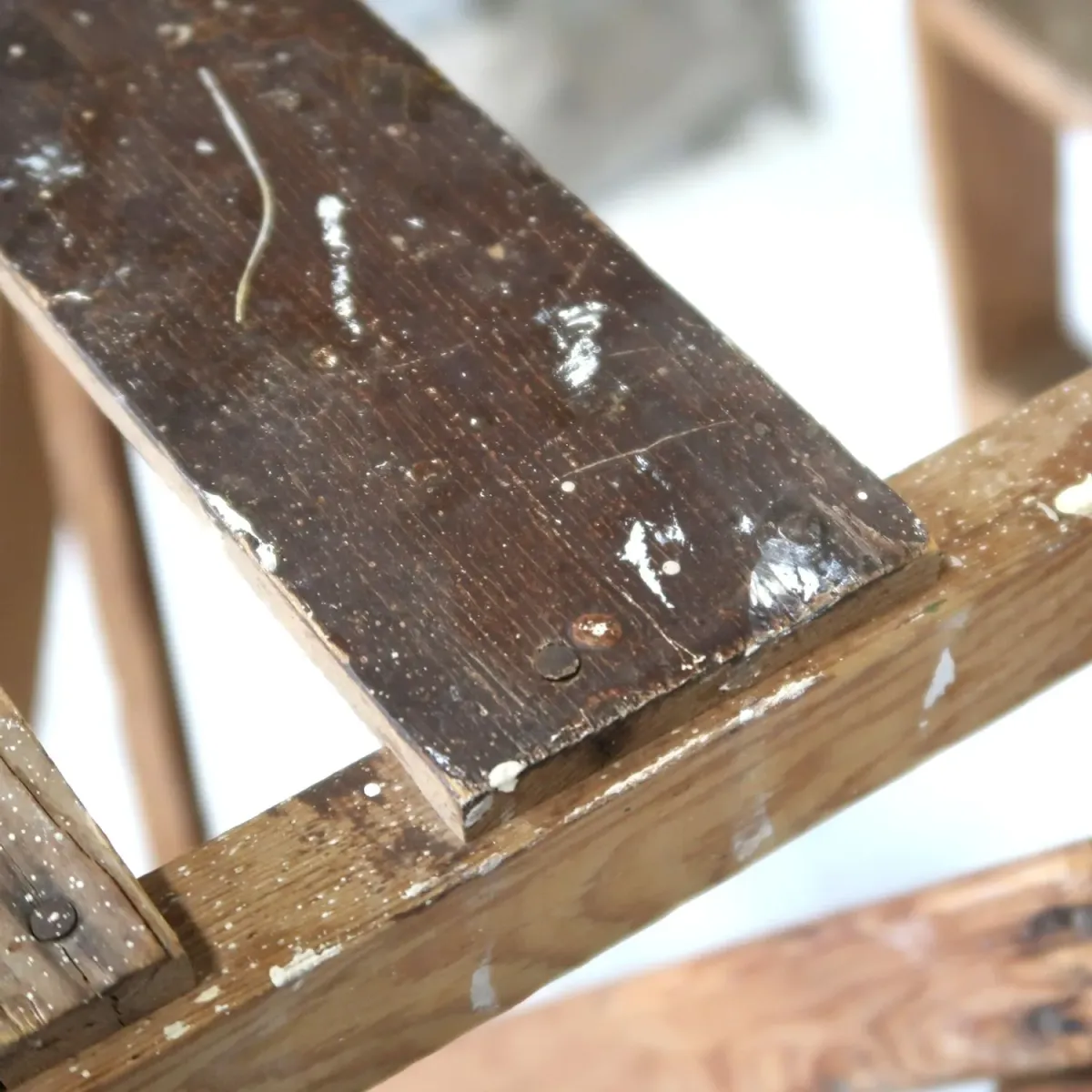 ビンテージ ウッドラダー