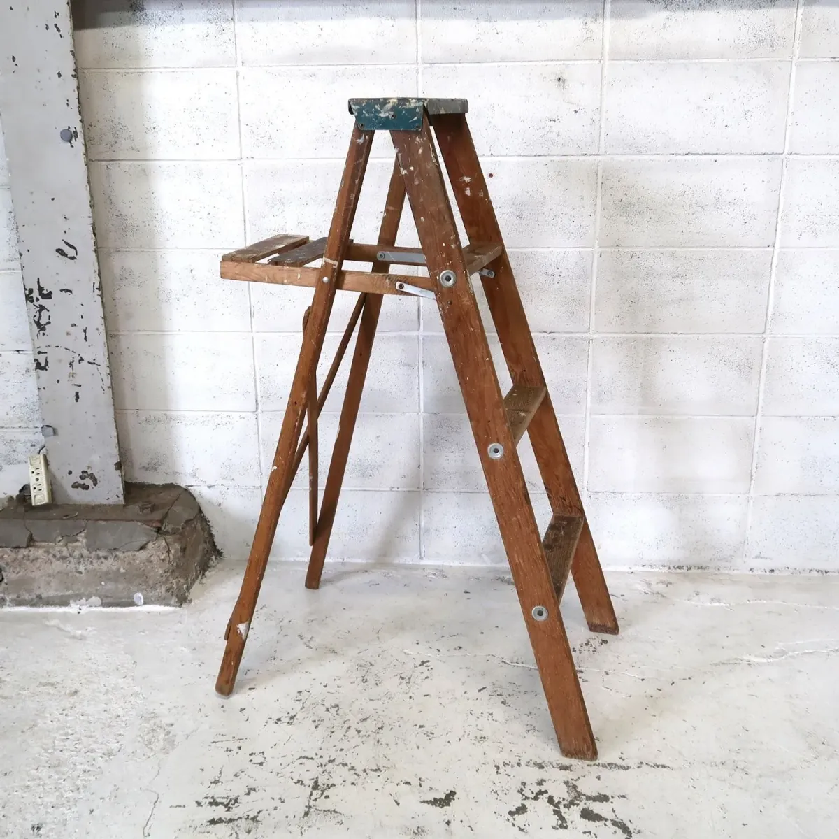 ビンテージ ウッドラダー