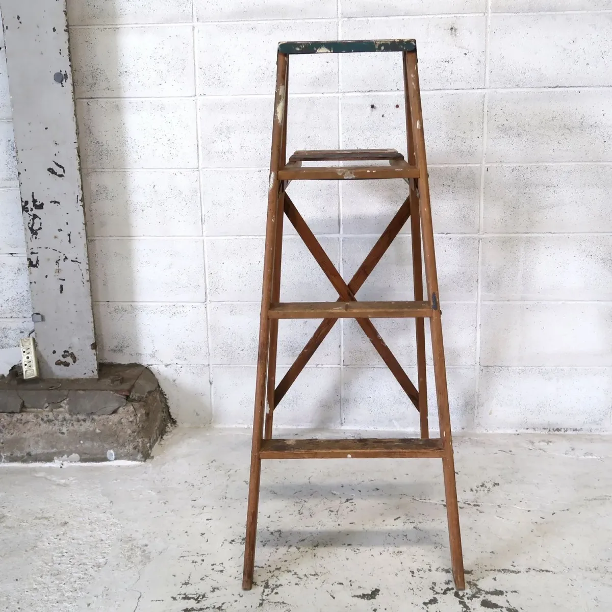 ビンテージ ウッドラダー