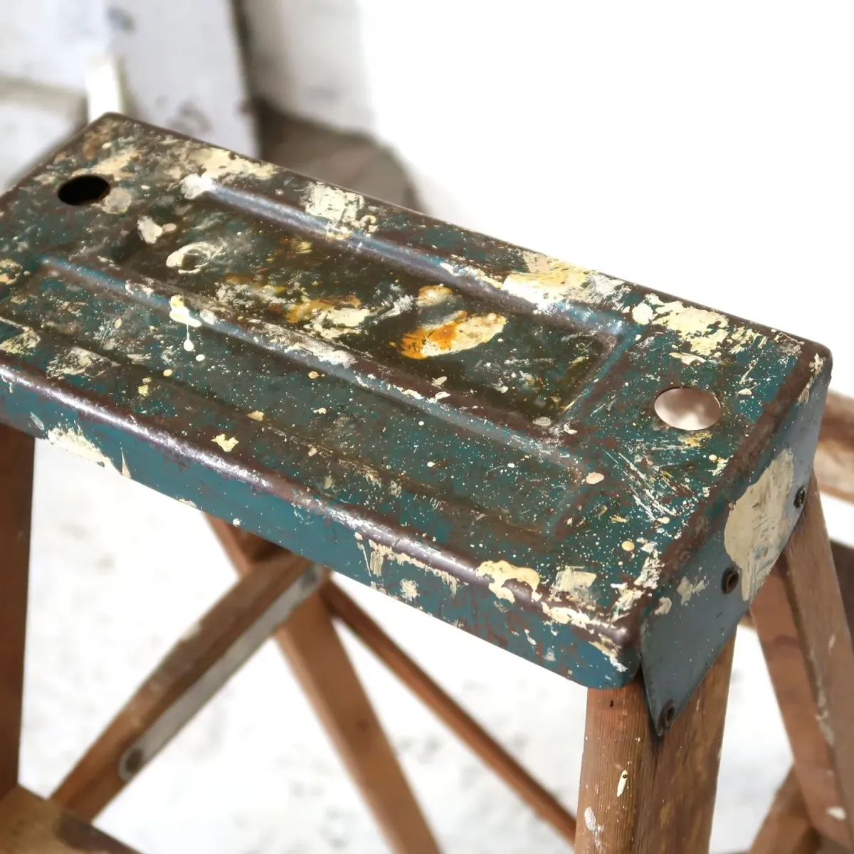 ビンテージ ウッドラダー