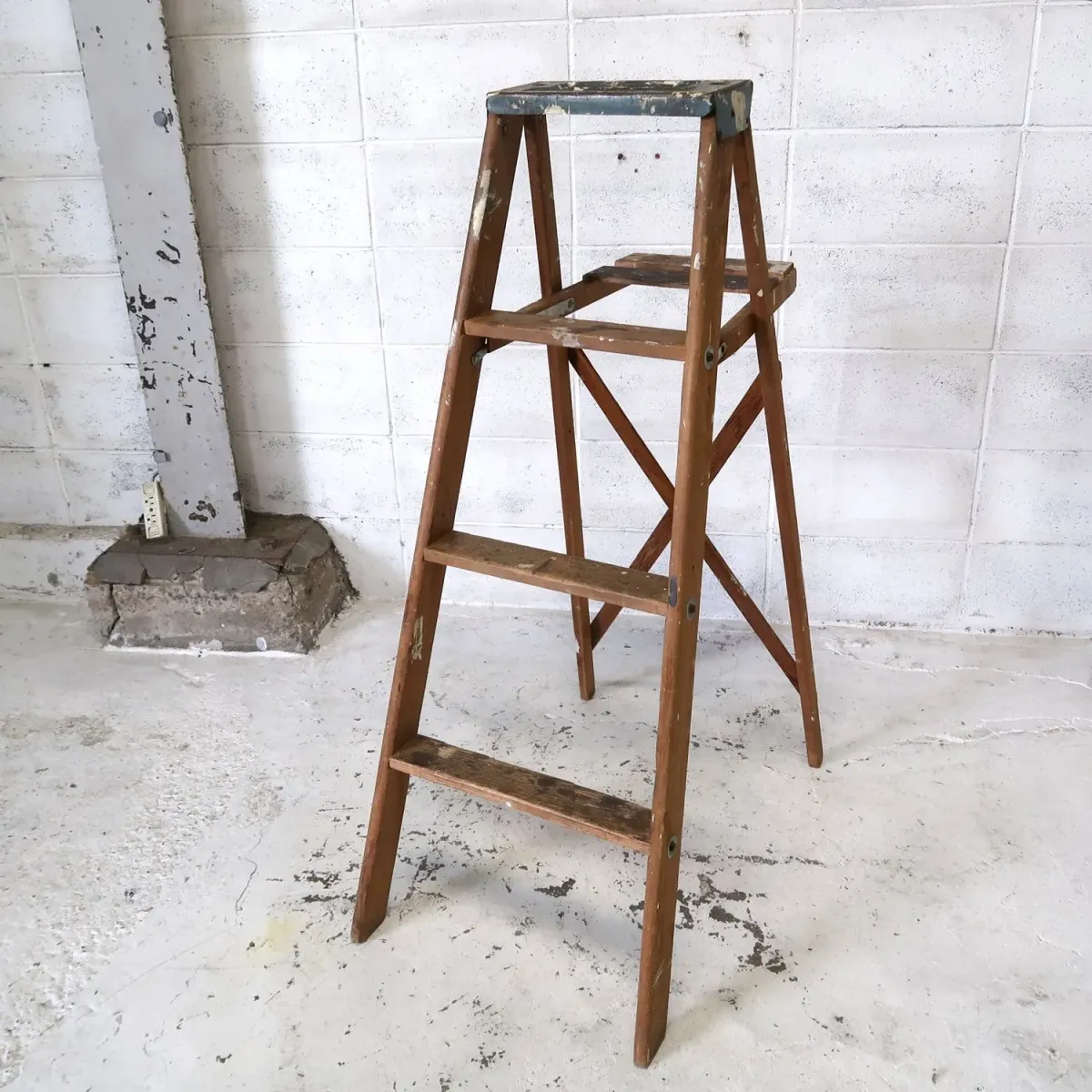 ビンテージ ウッドラダー