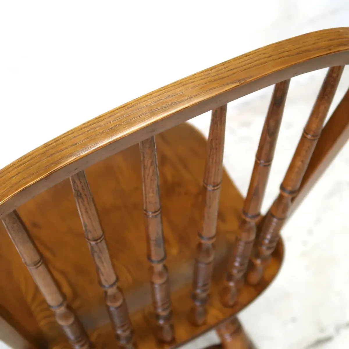 アンティーク ウッド カウンターチェア