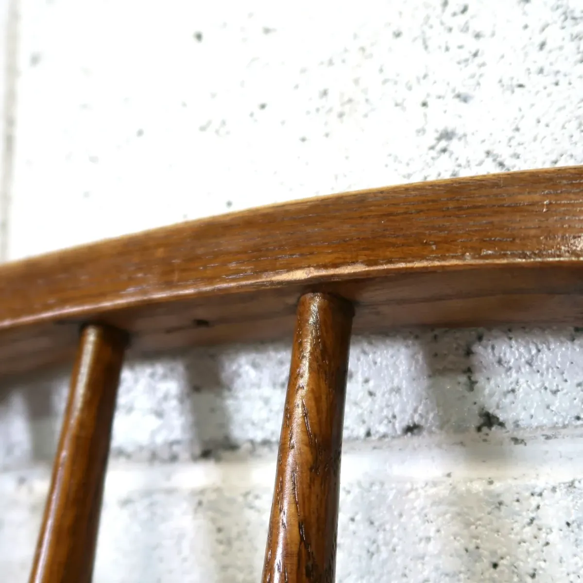 アンティーク ウッド カウンターチェア