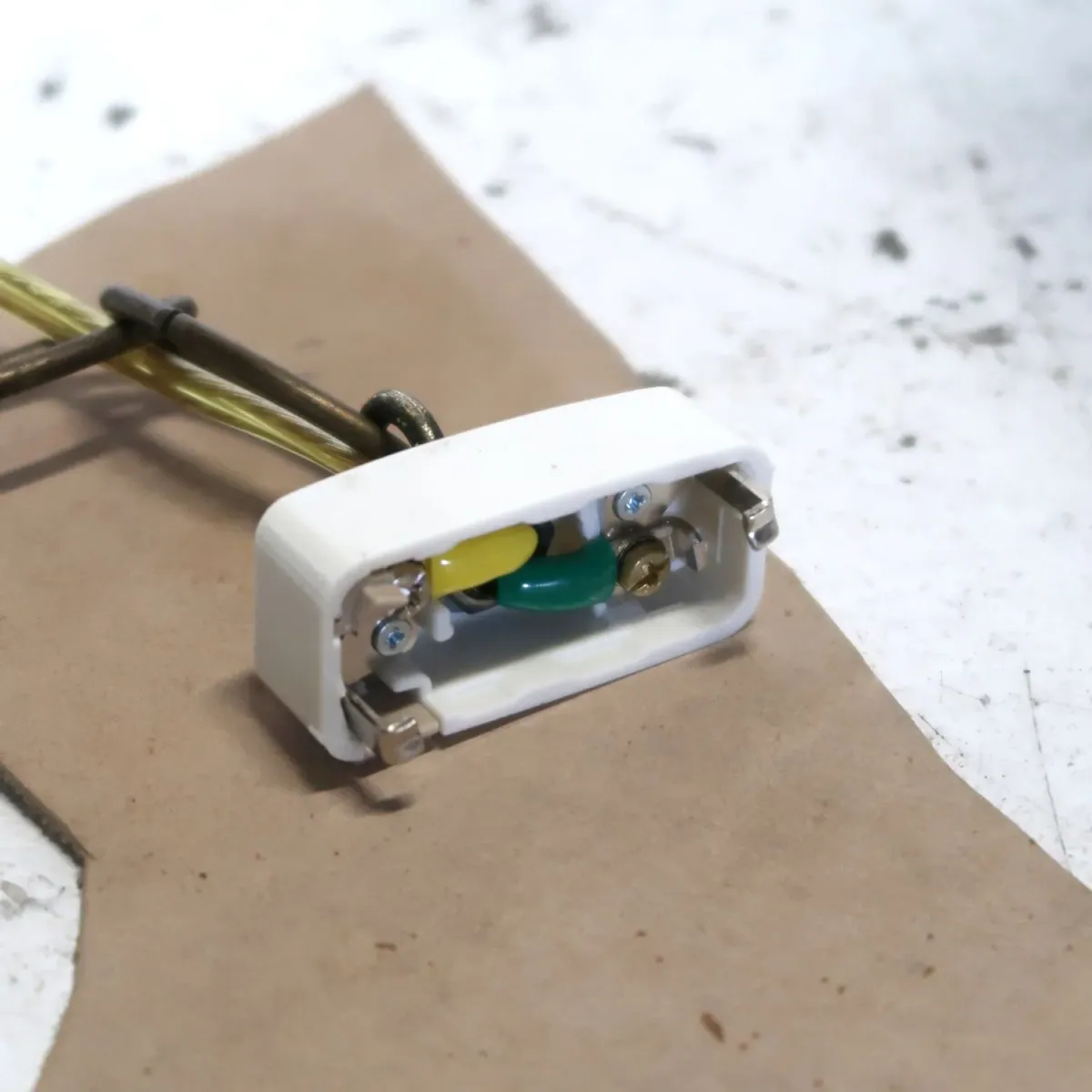 アンティーク スモークガラス ペンダントランプ