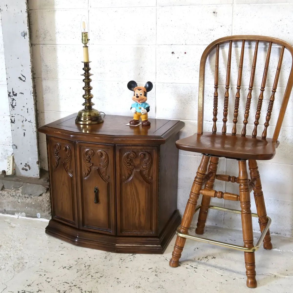 アンティーク ナイトスタンド