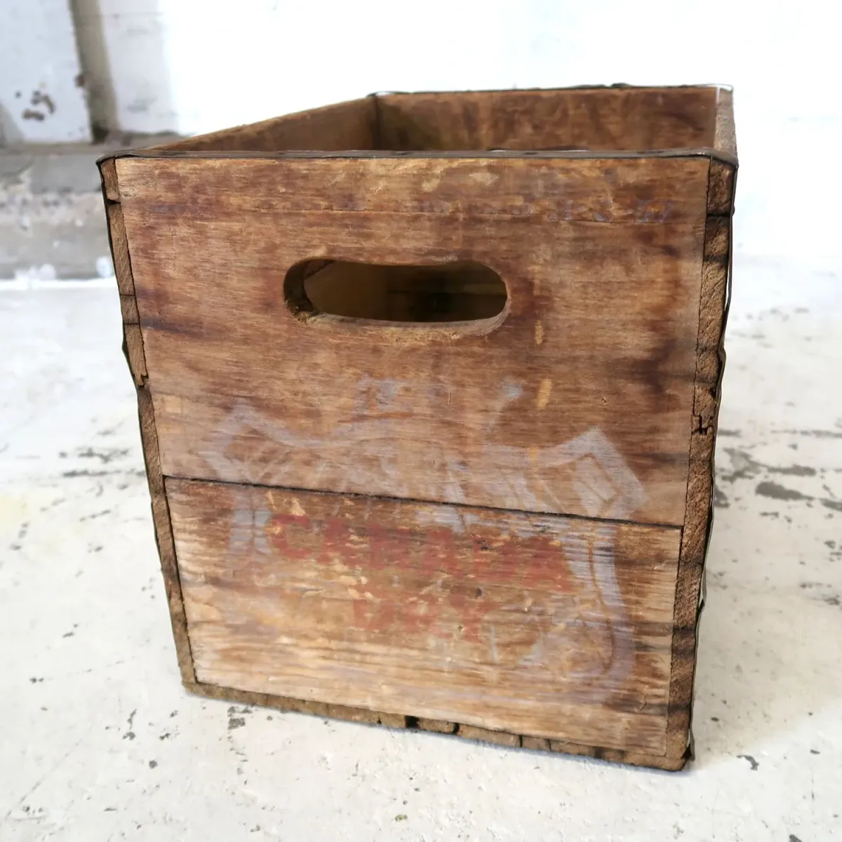 CANADA DRY ビンテージ ウッドボックス