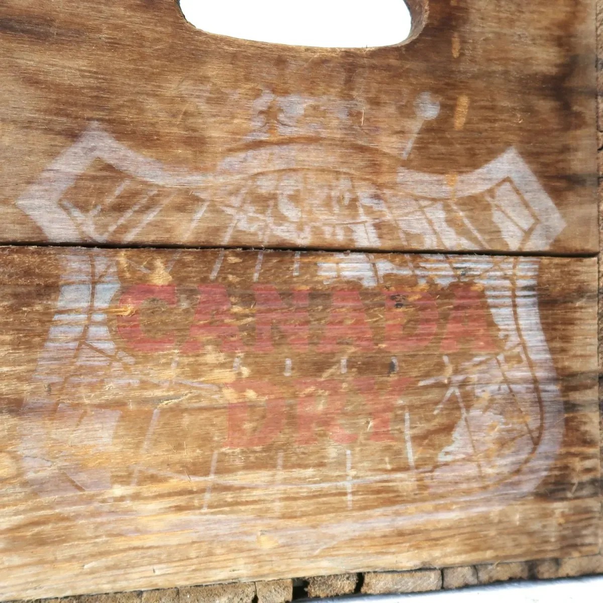 CANADA DRY ビンテージ ウッドボックス