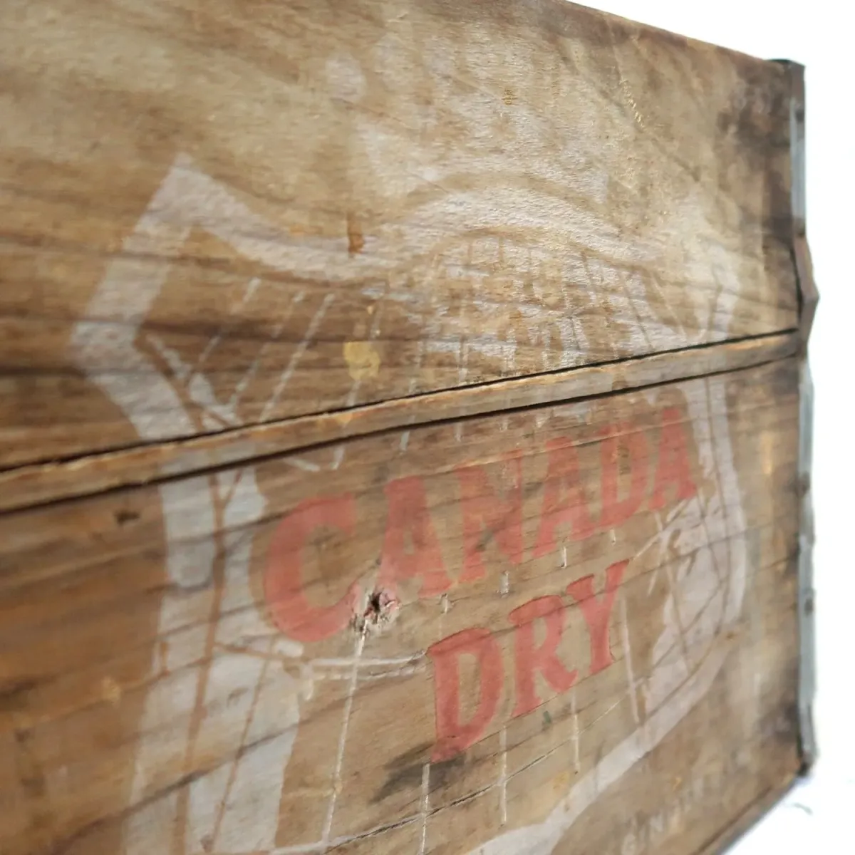 CANADA DRY ビンテージ ウッドボックス