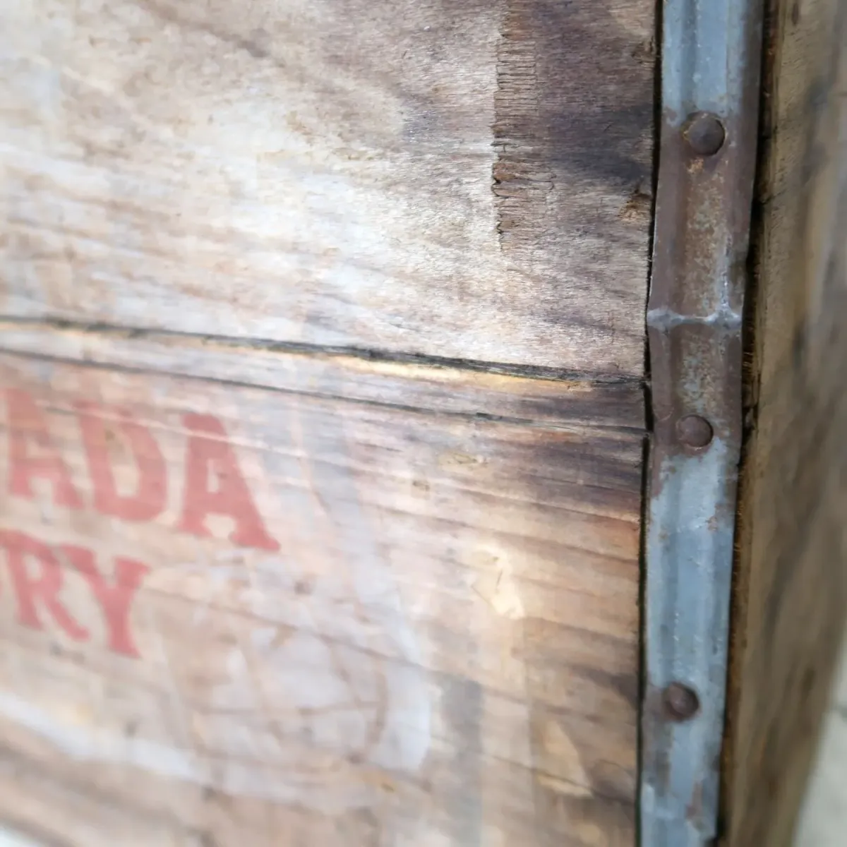 CANADA DRY ビンテージ ウッドボックス