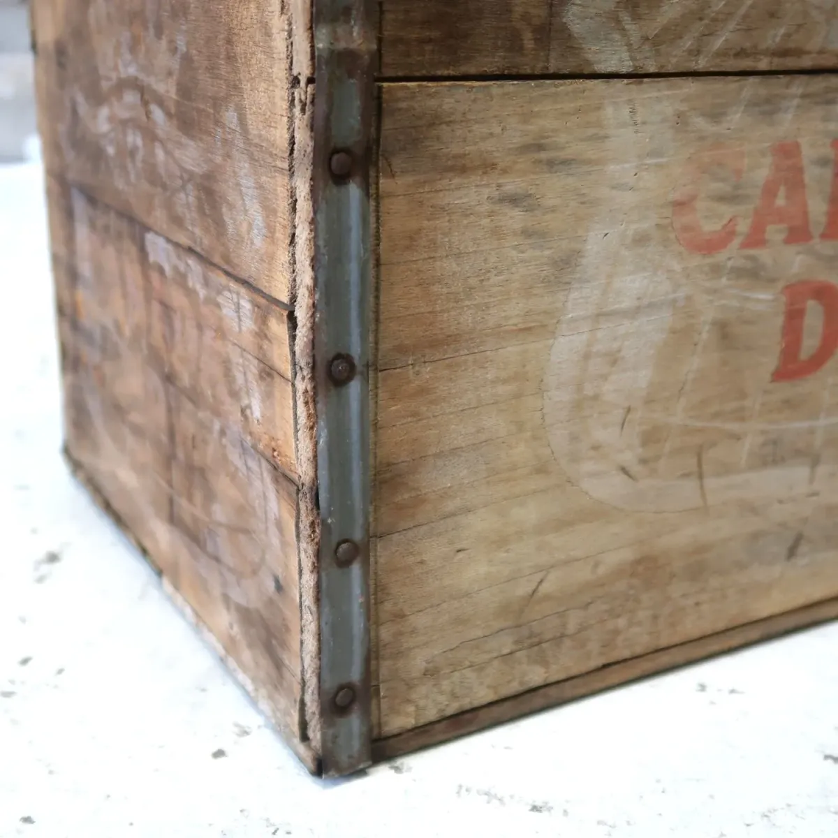 CANADA DRY ビンテージ ウッドボックス